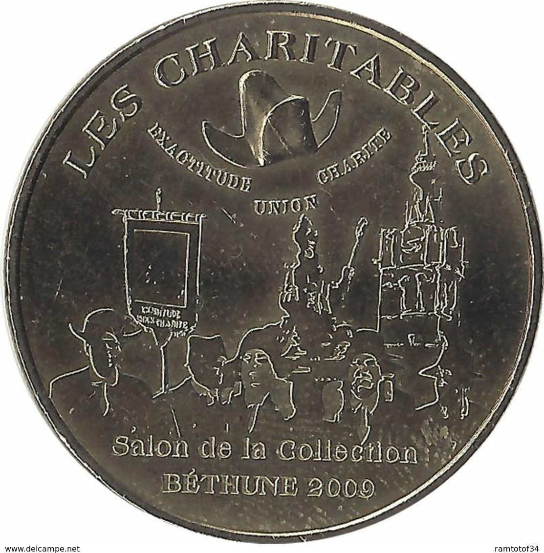 2009 MDP208 - BETHUNE 2 - Les Charitables / MONNAIE DE PARIS - 2009