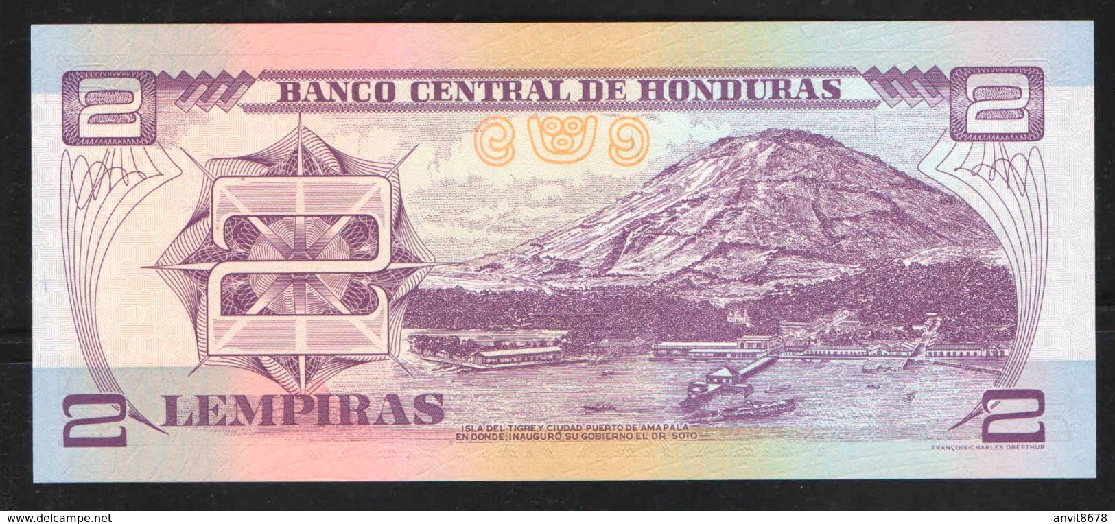 HONDURAS   2  2004  UNC! - Honduras