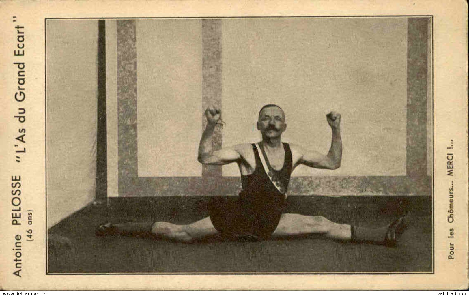 SPORTS - Carte Postale - Antoine Pelosse - L'As Du Grand écart - L 67249 - Gymnastique