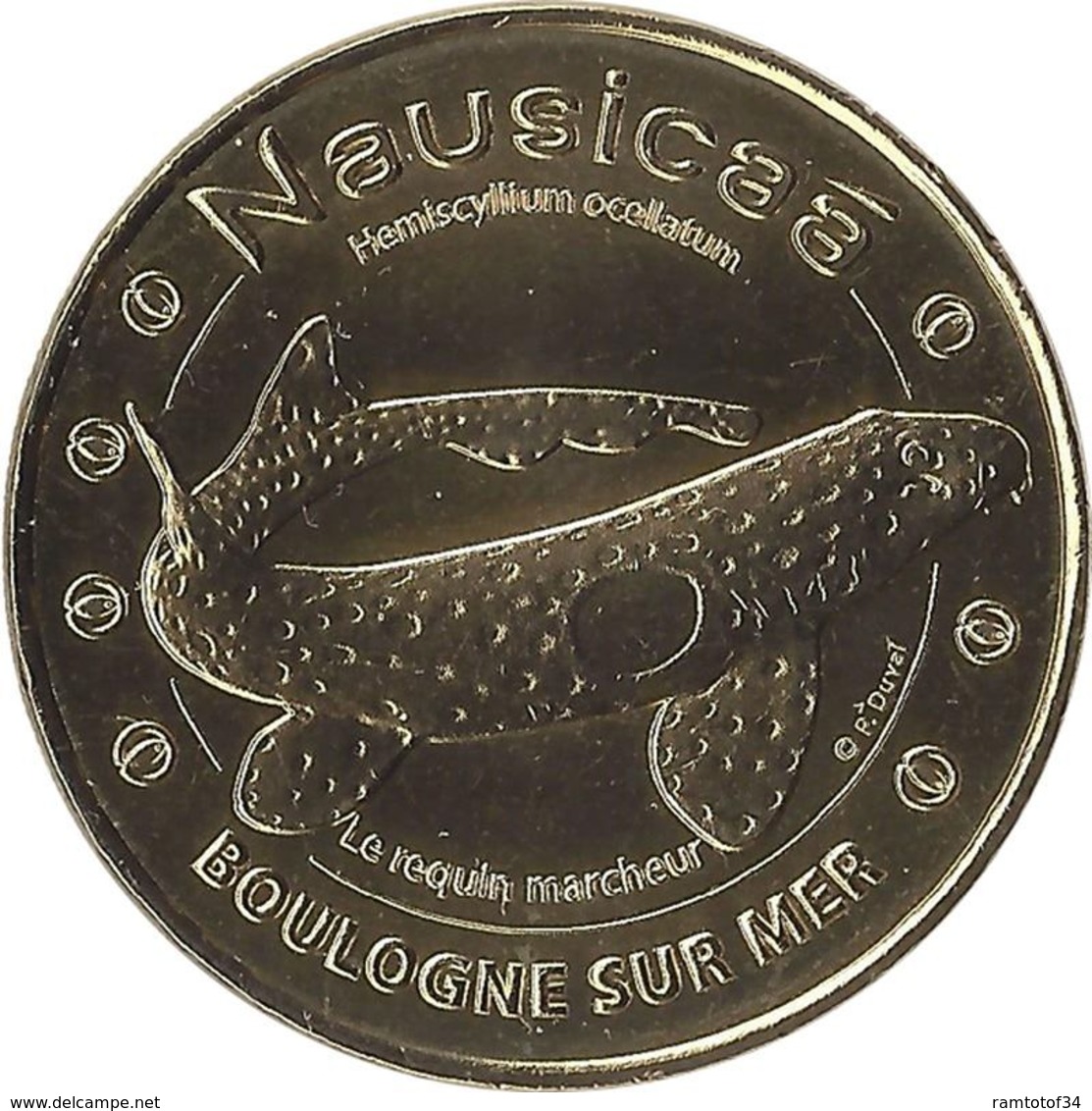 2014 MDP341 - BOULOGNE-SUR-MER - Nausicaa 9 (le Requin Marcheur) / MONNAIE DE PARIS - 2014