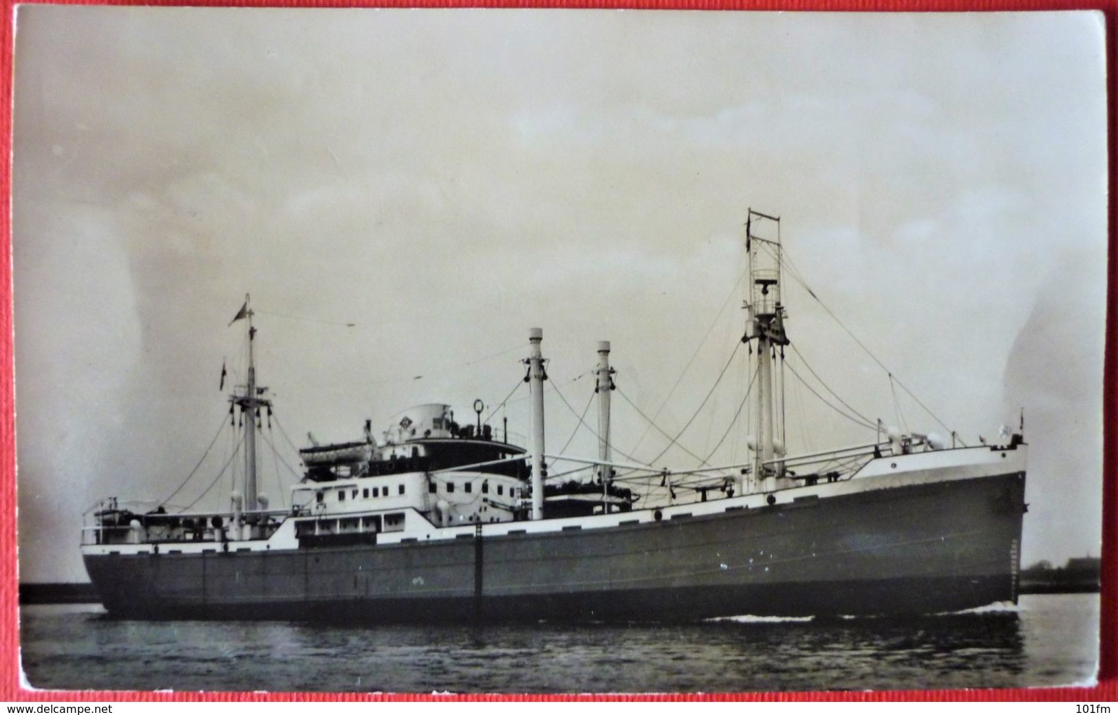 M.V. PRINS  WILLEM GEORGE FREDERIK - ORANJE LIJN , ROTTERDAM - Steamers