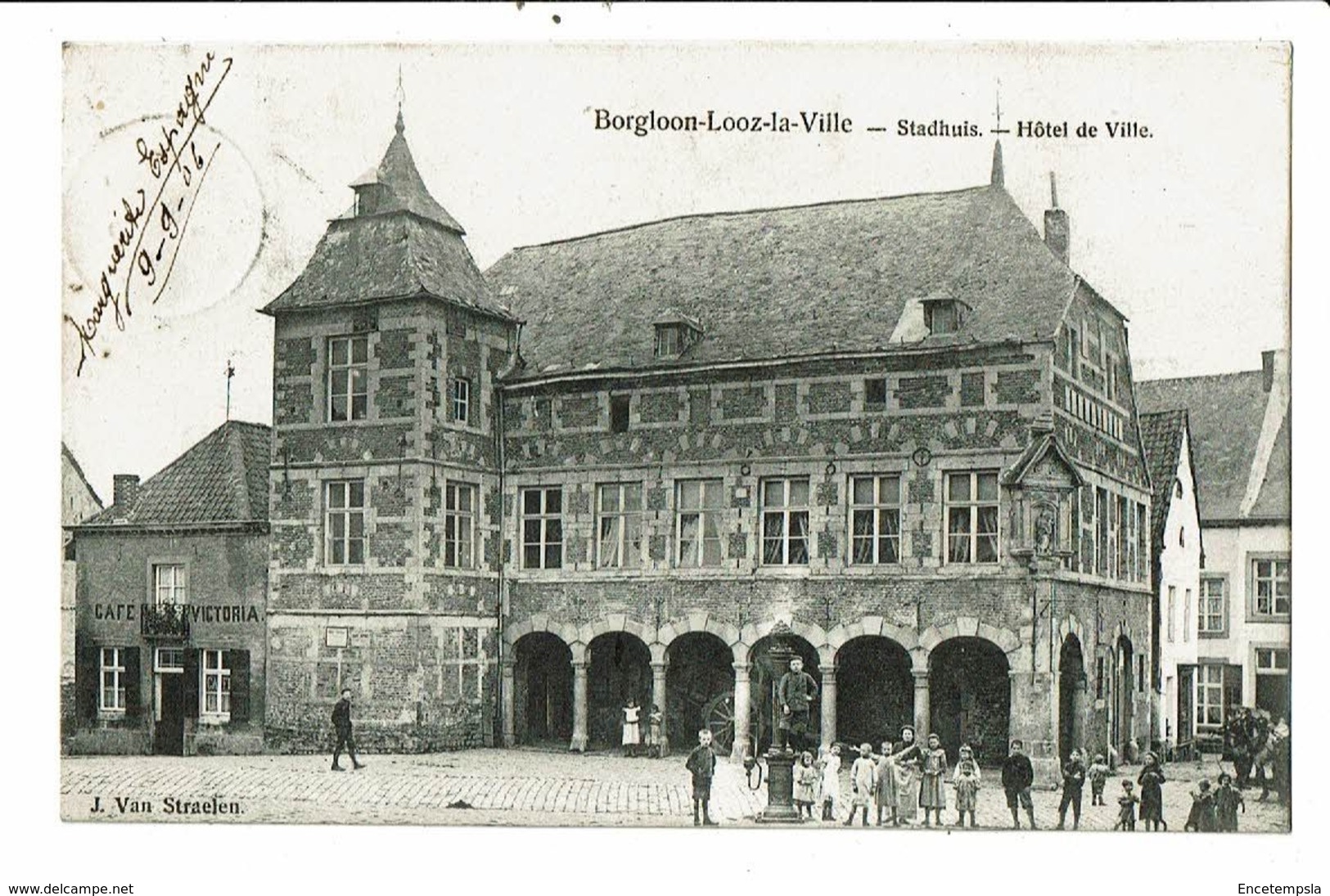CPA-Carte Postale-Belgique-Borgloon Looz La Ville -Stadhuis -1906 VM20204 - Borgloon