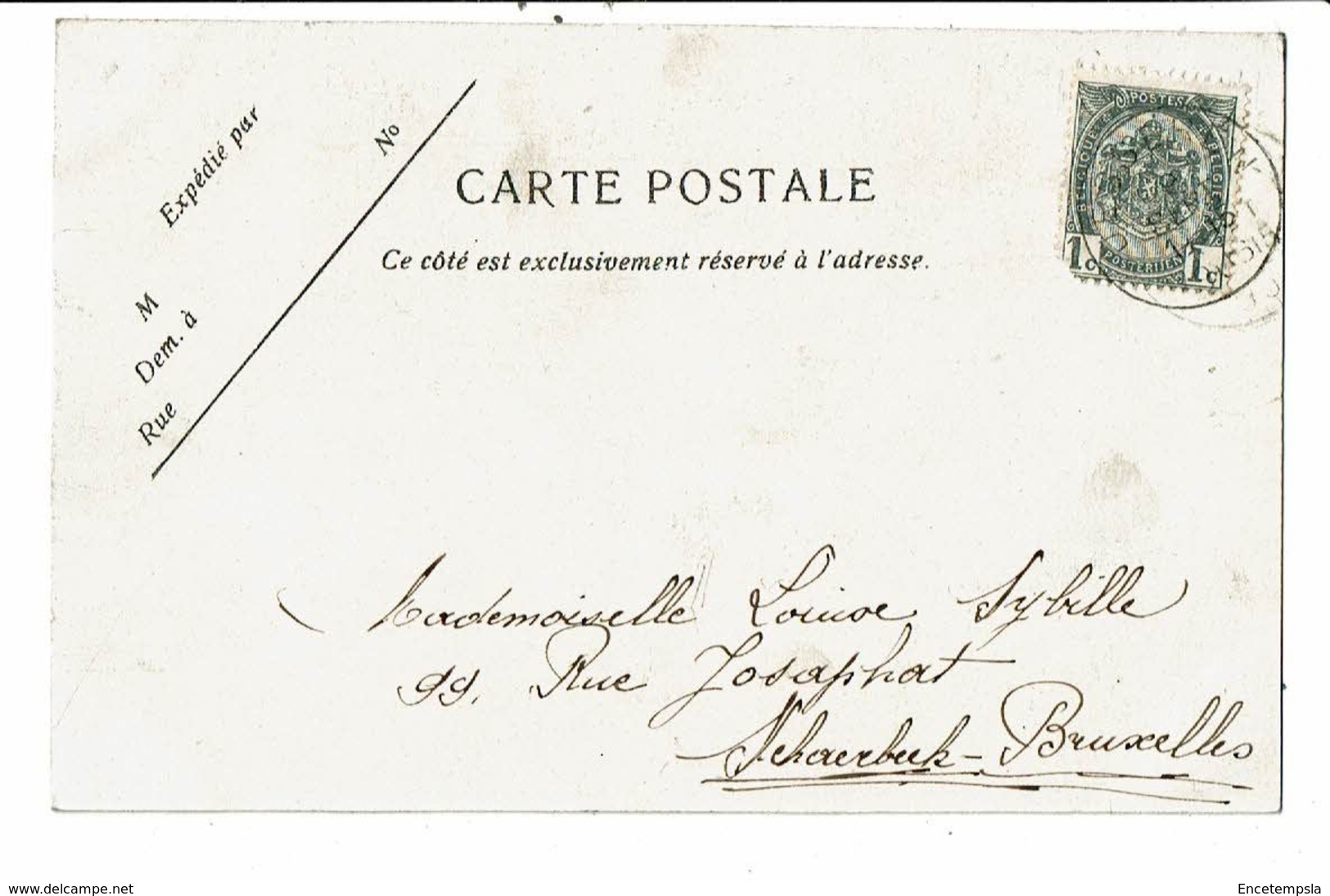 CPA-Carte Postale-Belgique-Borgloon Looz La Ville -Stadhuis -1906 VM20204 - Borgloon