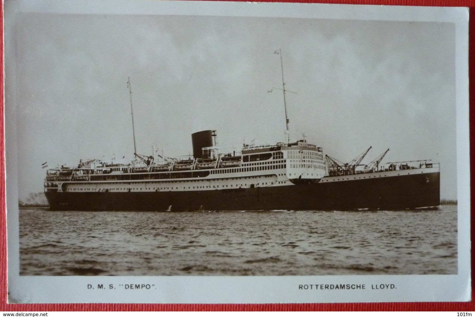 D.M.S. DEMPO - ROTTERDAMSCHE LLOYD - Dampfer