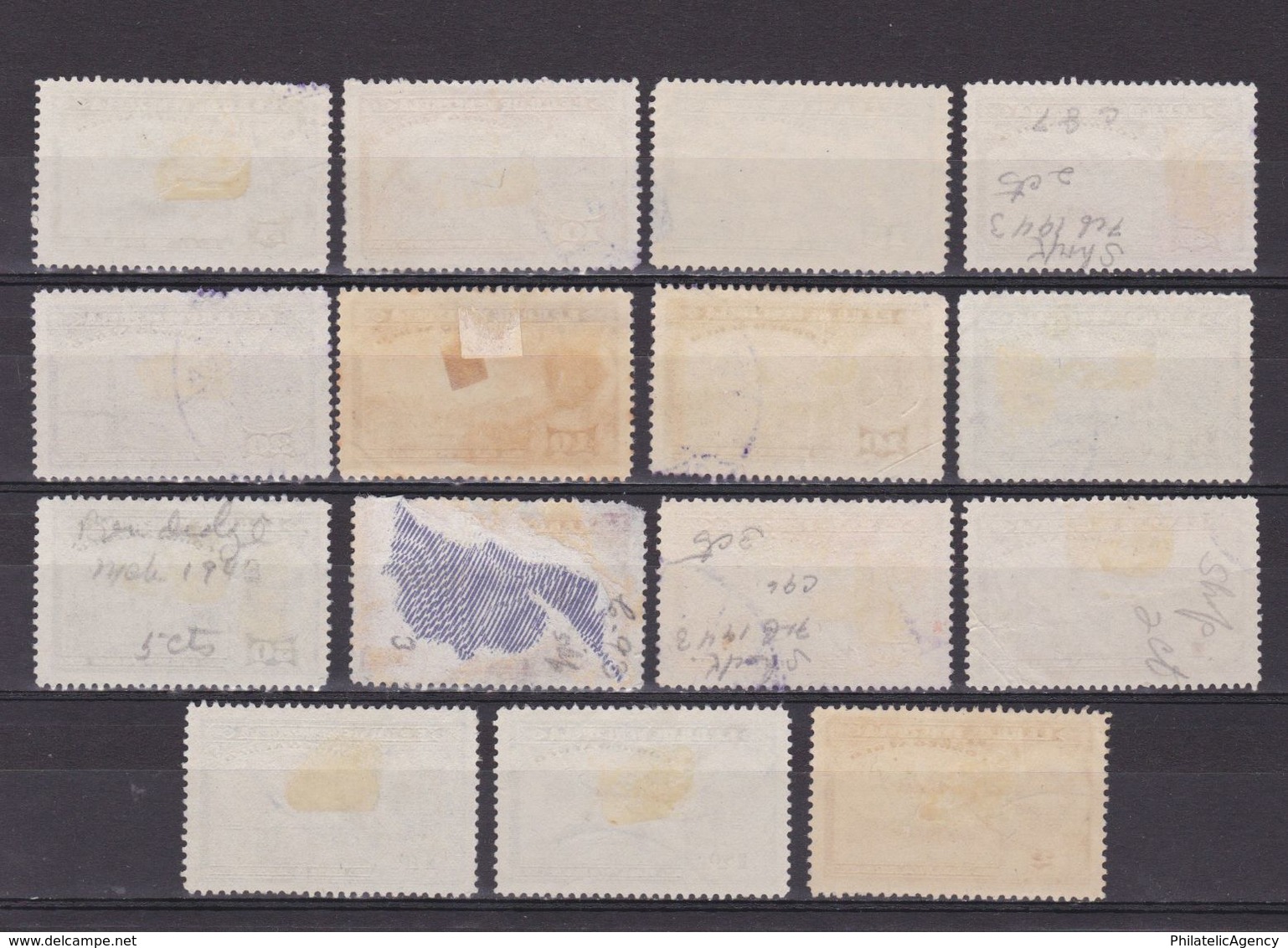 VENEZUELA 1938, Sc #C79-C105, Air Mail, Part Set, Plane, Used - Venezuela