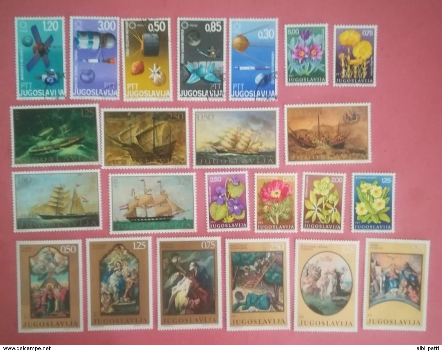 JUGOSLAVIA LOT OF NEWS MNH** AND USED STAMPS - Collections, Lots & Series