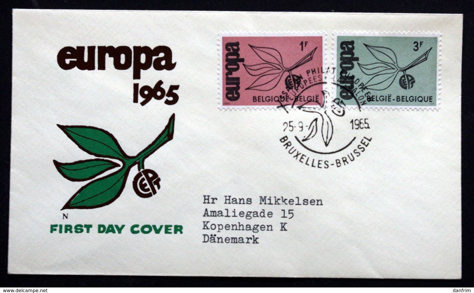 Belgium 1965  EUROPA   MiNr.1397-98  ( Lot 291 ) - 1961-1970