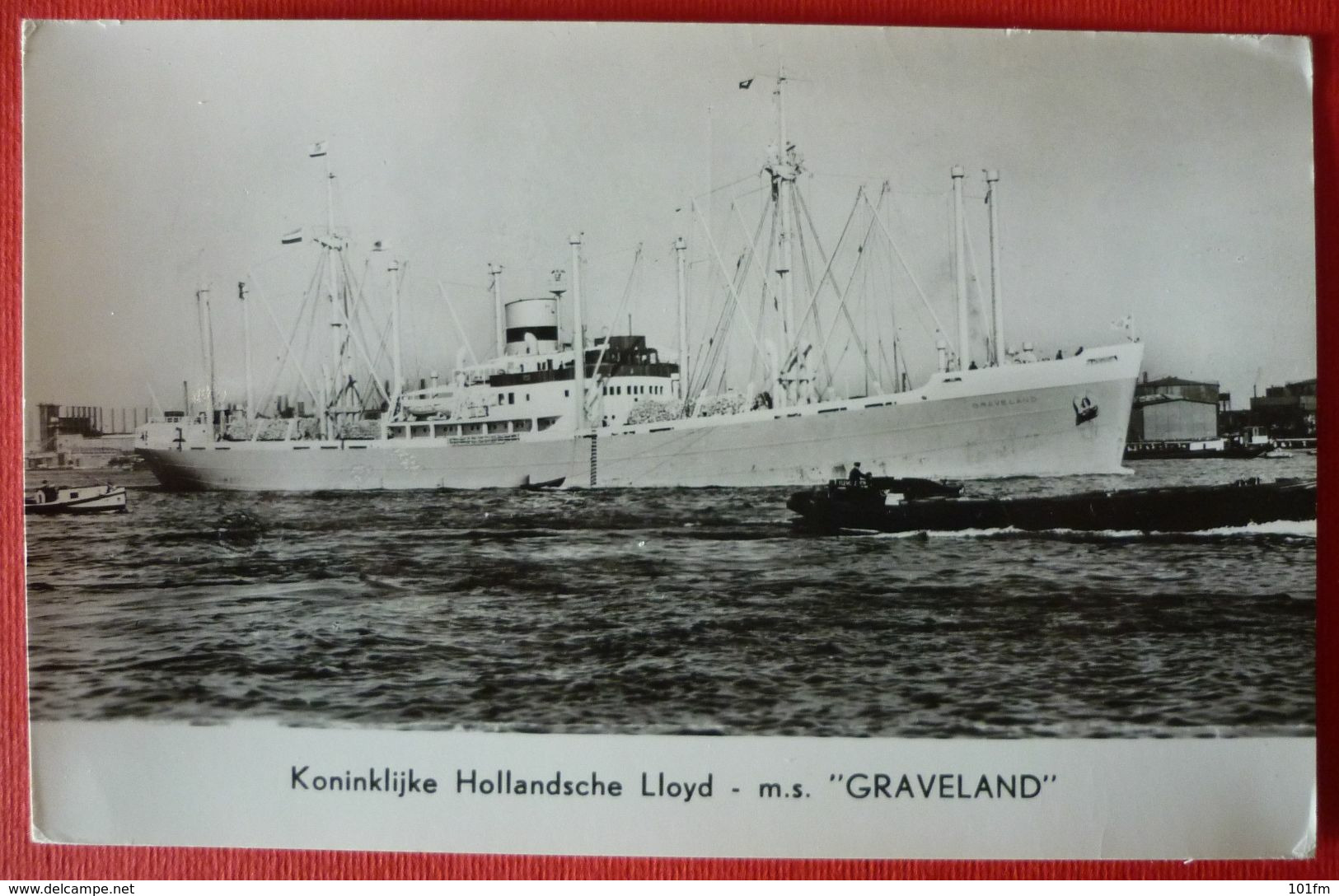 M.V. GRAVELAND - KONINKLIJKE HOLLANDSCHE LLOYD - Paquebots