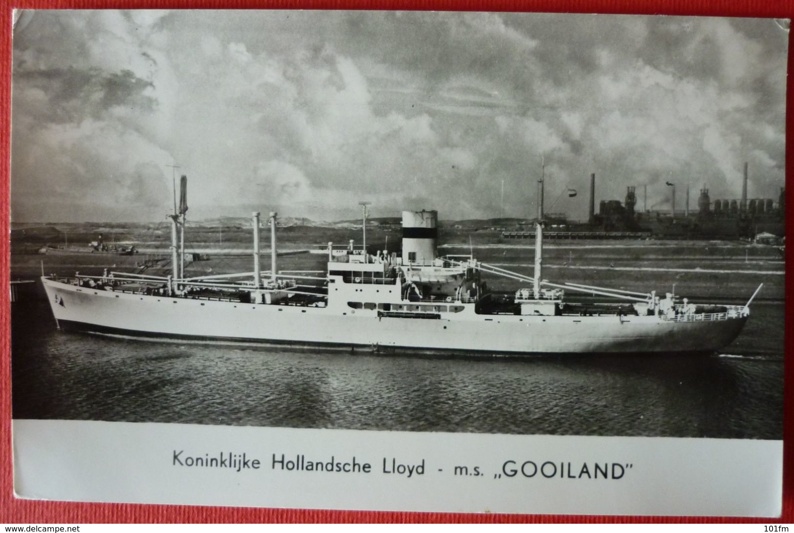 M.V. GOOILAND - KONINKLIJKE HOLLANDSCHE LLOYD - Paquebots