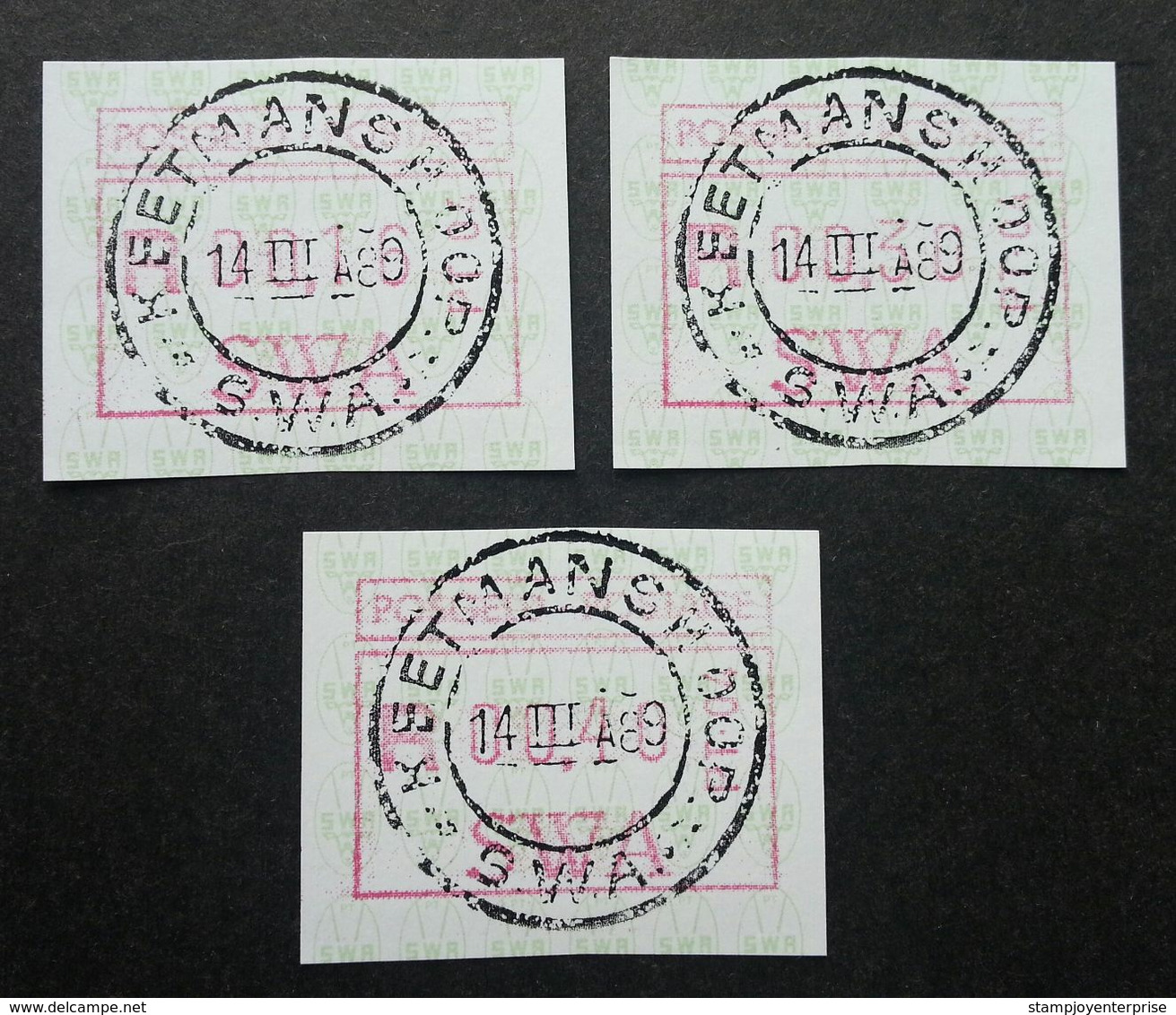 South Africa SWA 1989 ATM (frama Label Stamp) CTO - Viñetas De Franqueo (Frama)