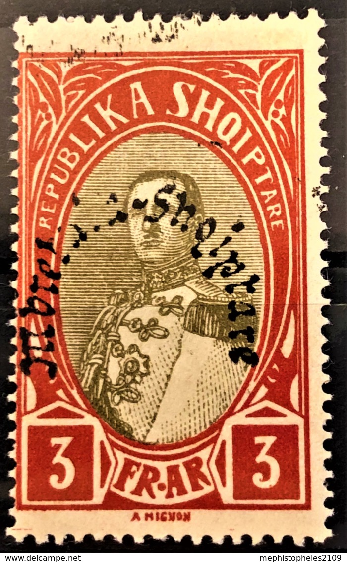 ALBANIA 1928 - Canceled - Sc# 236 - 3F - Albania