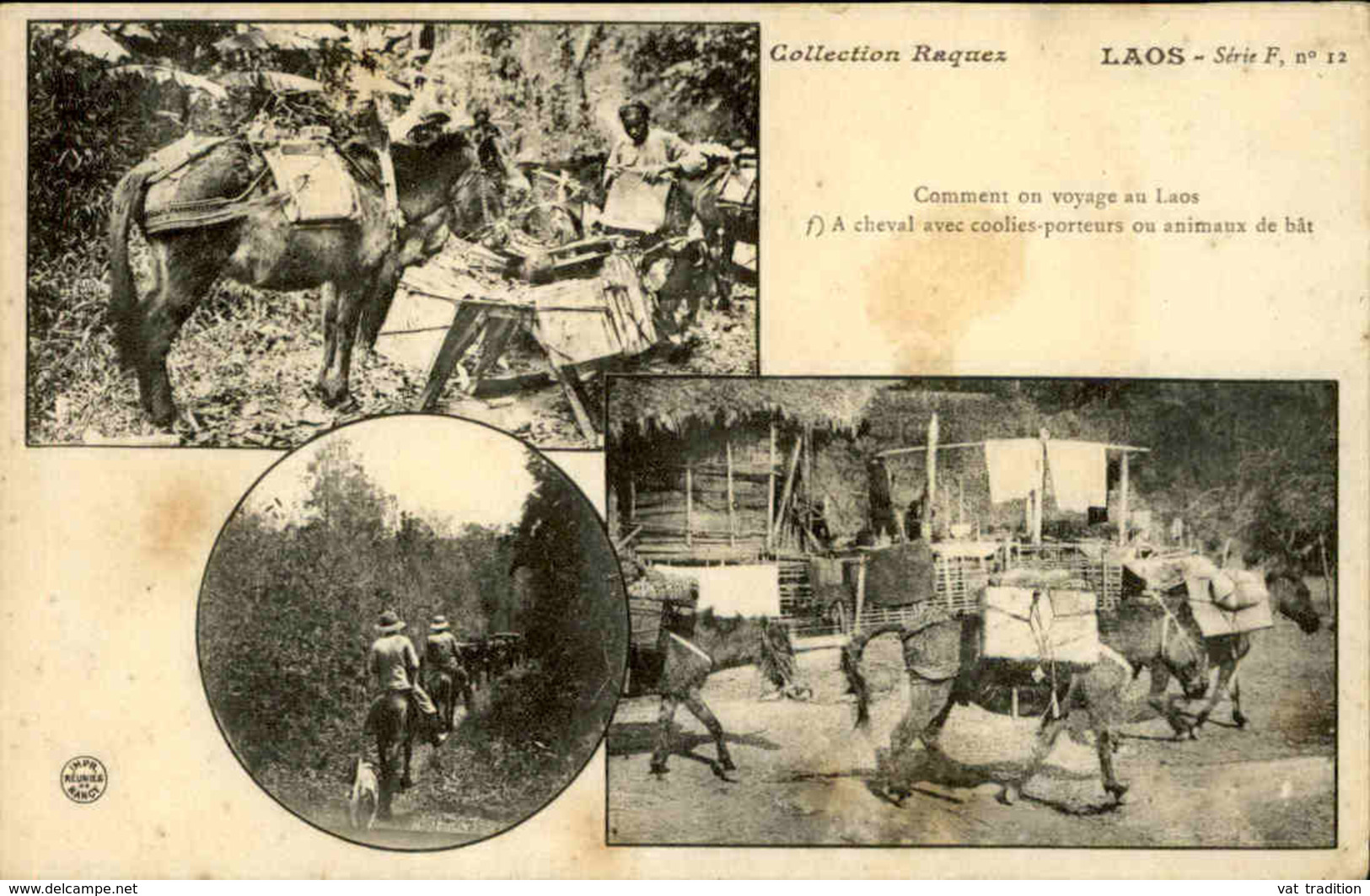 LAOS - Carte Postale - Différents Moyens De Locomotion Au Laos - L 67307 - Laos