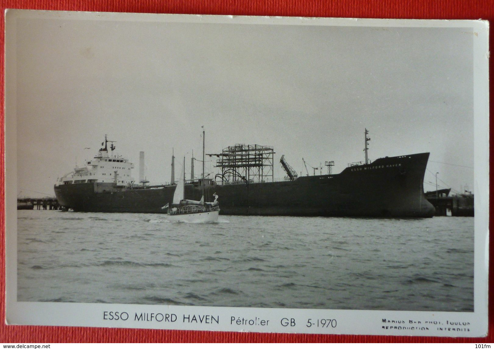 S.S. ESSO MILFORD HAVEN - Paquebote