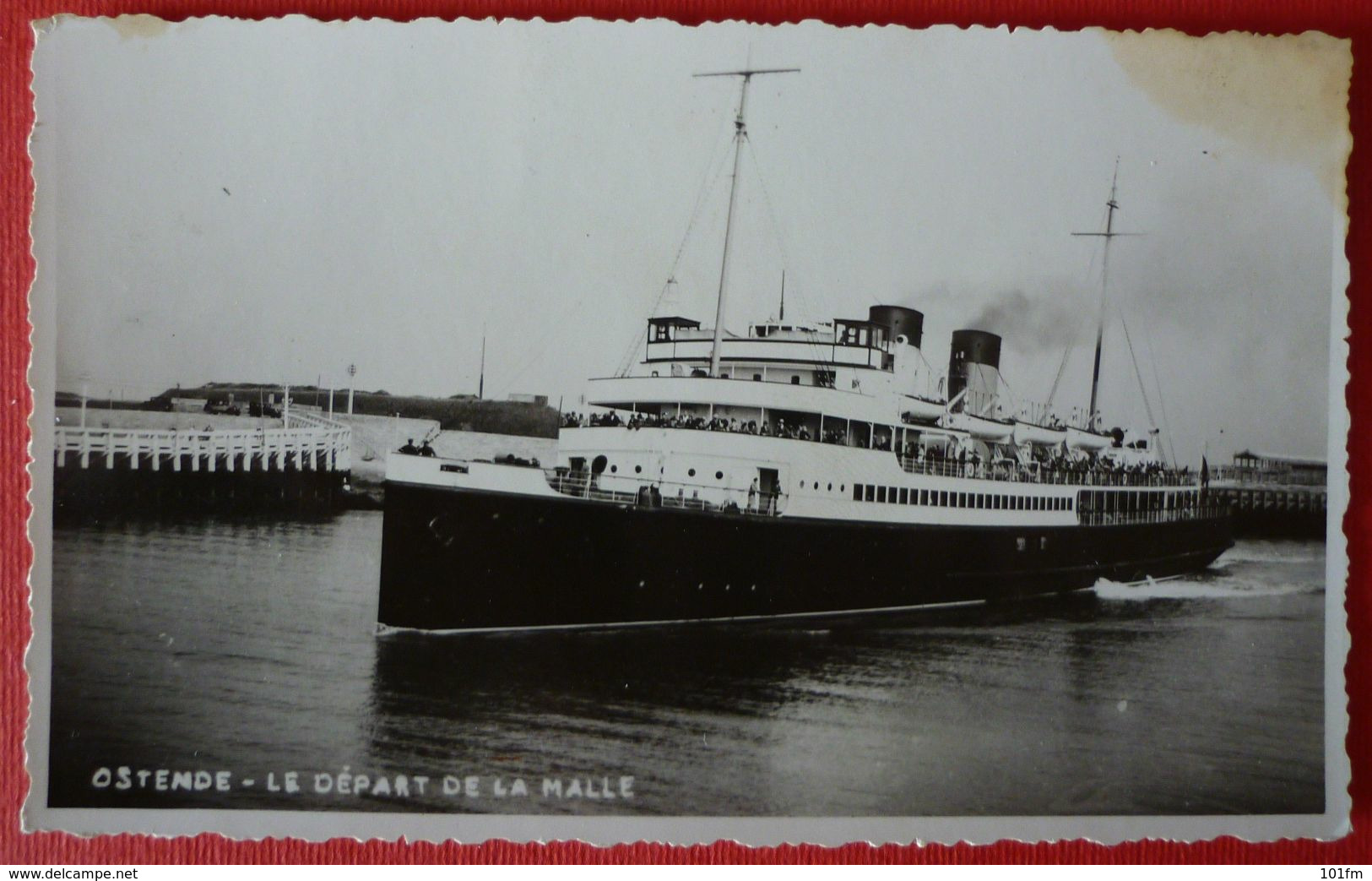 S.S.PRINSES ASTRID - MAILBOOT OOSTENDE - DOVER - Paquebots