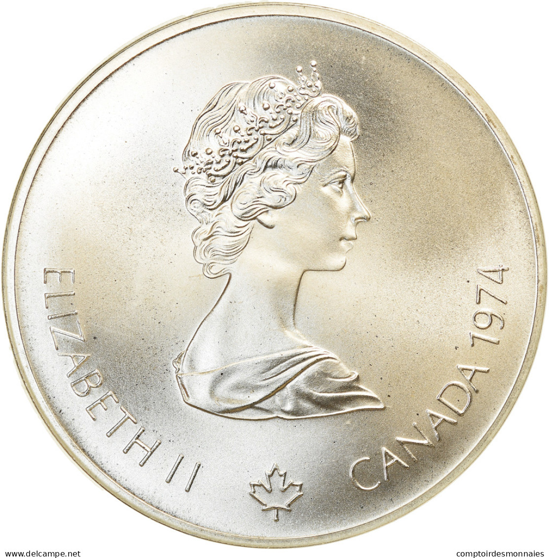 Monnaie, Canada, Elizabeth II, 5 Dollars, 1974, Royal Canadian Mint, Ottawa - Canada