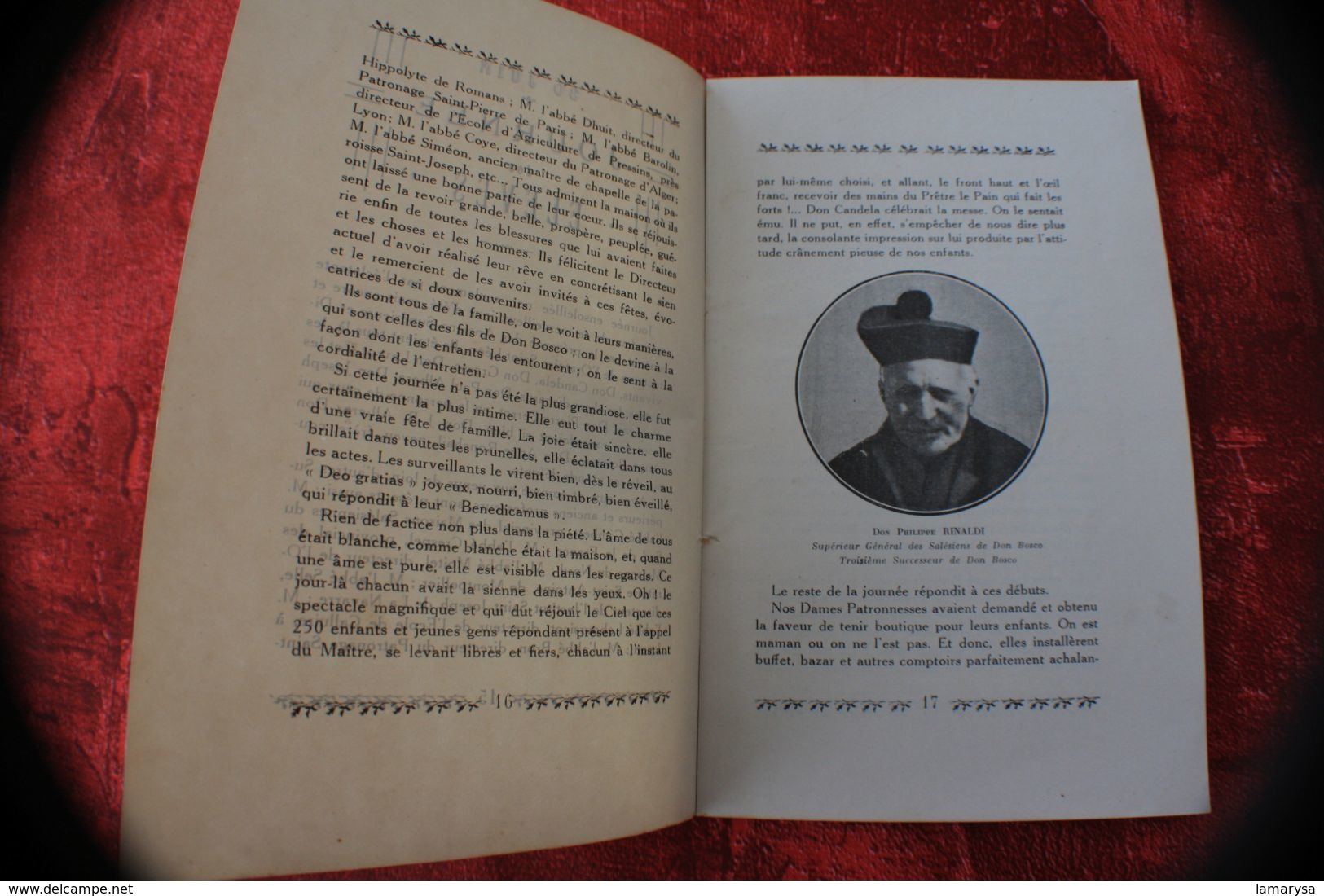 DON BOSCO-1878/1928 SOUVENIR CINQUANTENAIRE ORATOIRE SAINT-LÉON COMPTE RENDU DES FÊTES DONNÉES 1928-RELIGION ÉSOTÉRISME