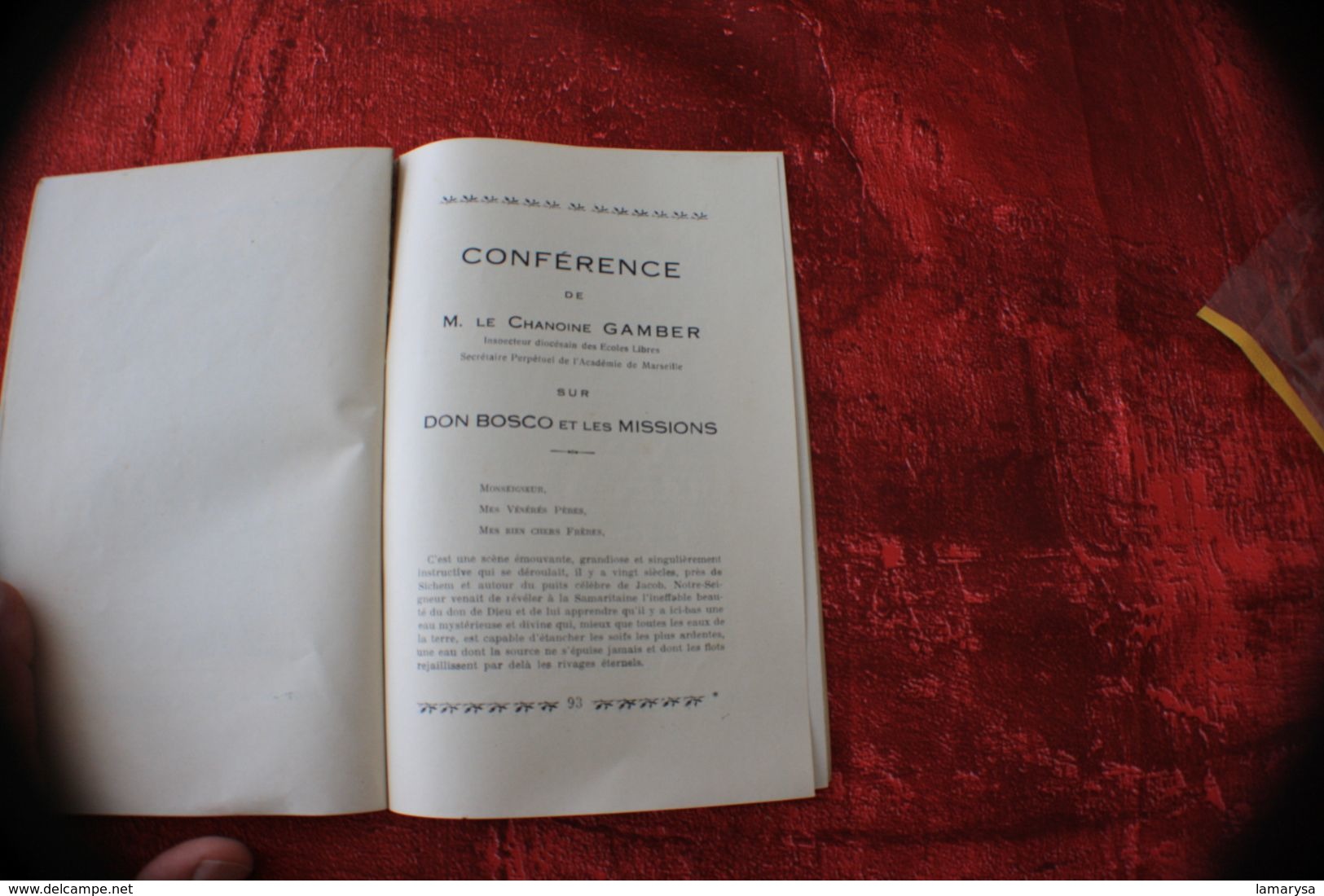 DON BOSCO-1878/1928 SOUVENIR CINQUANTENAIRE ORATOIRE SAINT-LÉON COMPTE RENDU DES FÊTES DONNÉES 1928-RELIGION ÉSOTÉRISME