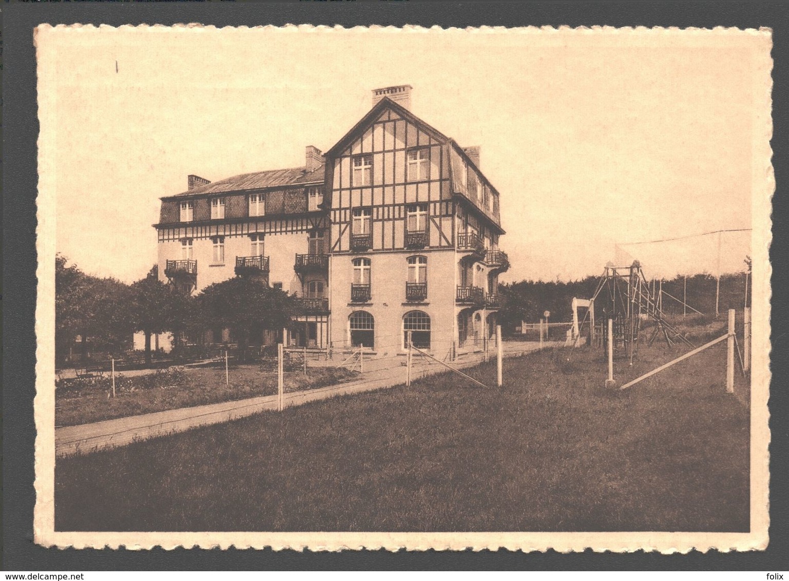 Spa - Hôtel Spaloumont - Carte Publicitaire - 1939 - Spa