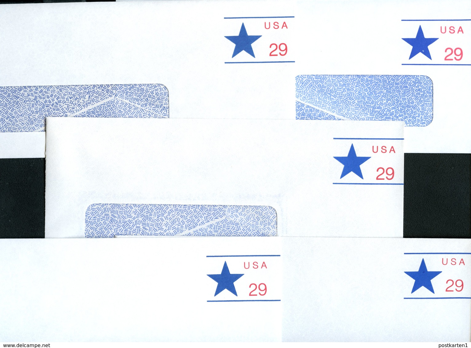 U623 5 Diff. PSE Covers BLUE STAR Mint 1991 Cat. $5.75 - 1981-00