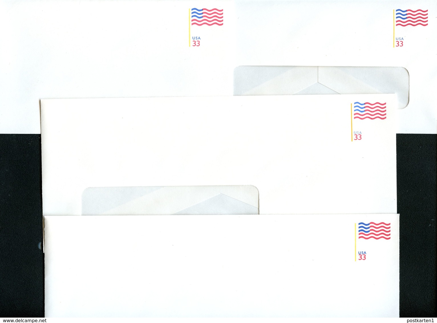 U642 4 Diff. PSE Covers FLAG Mint 1999 Cat. $4.25 - 1981-00