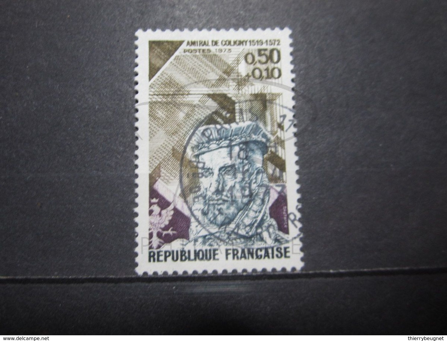 VEND BEAU TIMBRE DE FRANCE N° 1744 , OBLITERATION " PARIS - BD DE STRASBOURG " !!! - Used Stamps