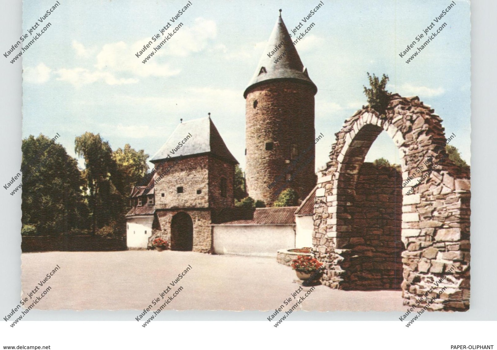 5308 RHEINBACH, Hexenturm, Landpoststempel "5309 Lanzerath", 1963 - Siegburg