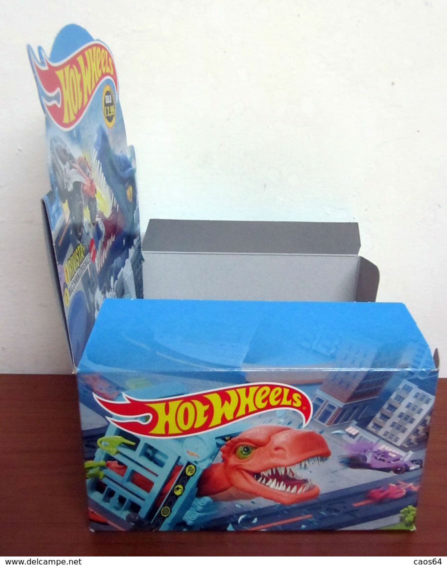 HOT WHEELS MATTEL SORPRESE  ESPOSITORE BOX EMPTY VUOTO ITALY - Pubblicitari