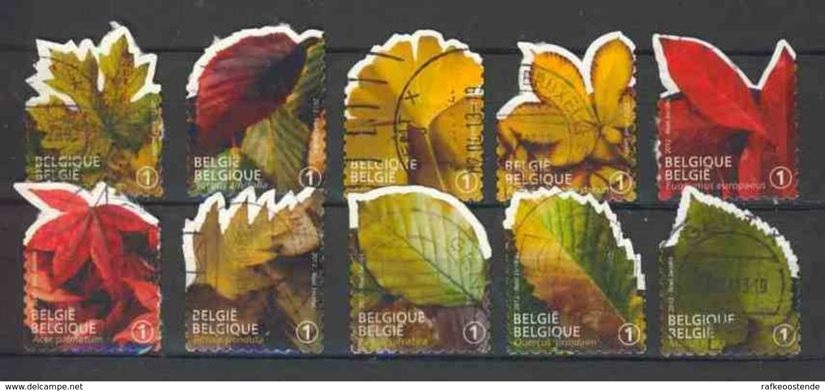 Belg. 2012 - Nrs 4268 - 4277 ° - Used Stamps