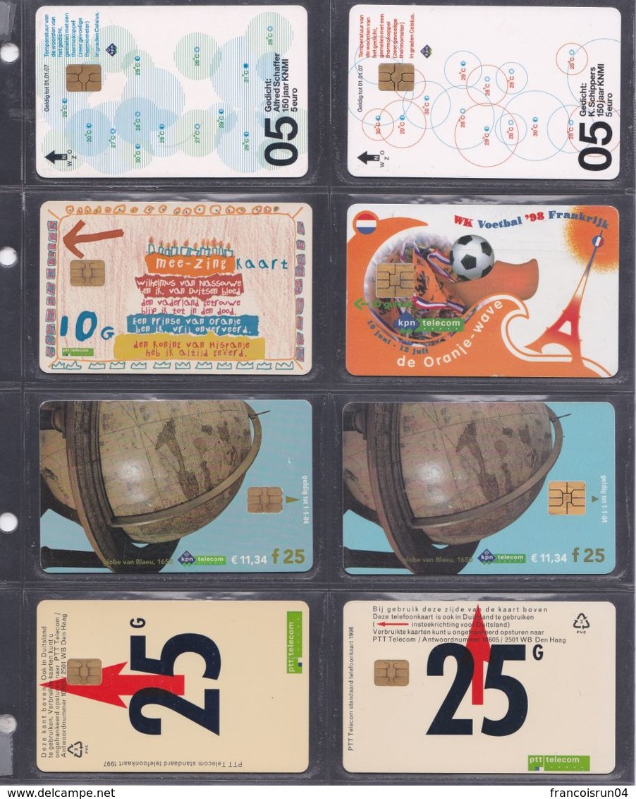 PAYS BAS 8 Cartes Téléphonique - [7] Collections