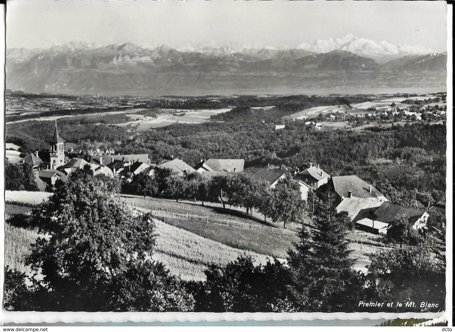 PREMIER Et Le Mont-Blanc Ed. Deriaz 8668, Cpsm GF - Premier