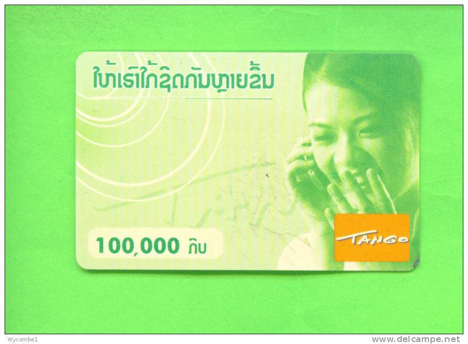 LAOS - Remote Phonecard As Scan - Laos