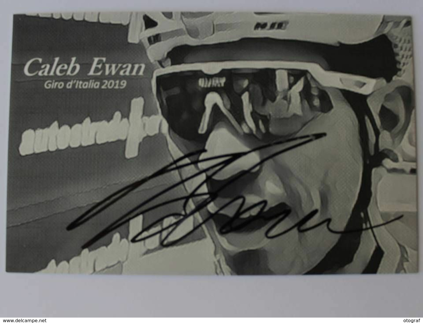 Caleb EWAN - Signé / Dédicace Authentique / Autographe - Cycling