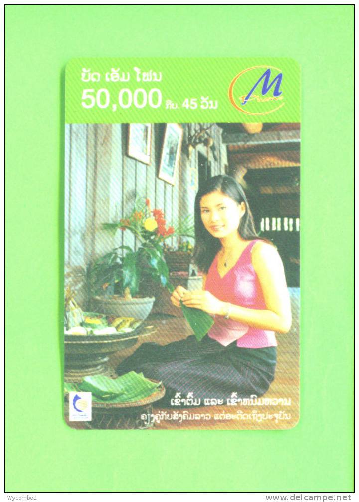 LAOS - Remote Phonecard As Scan - Laos