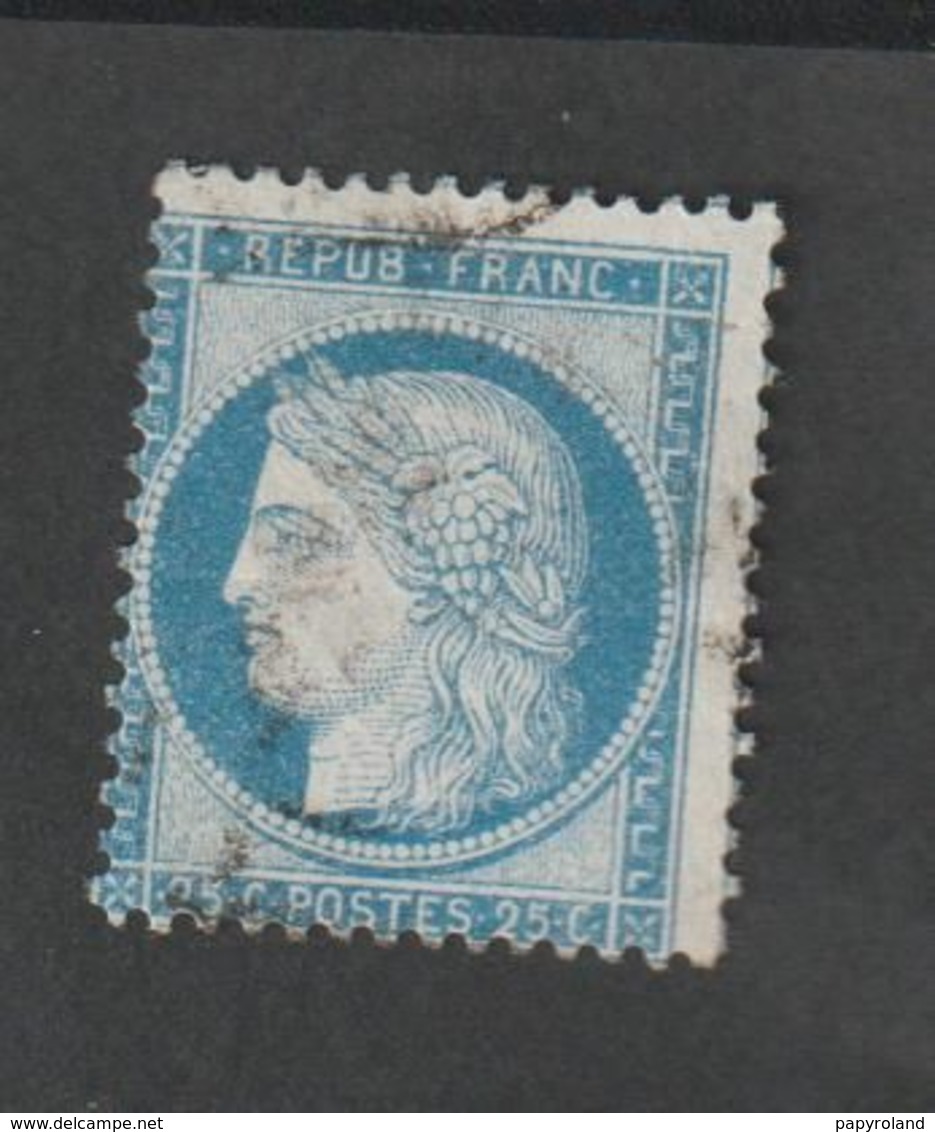 Timbres -  N°60 A - Type Cérès  - Dentelé III éme République - 1871   -  Oblitéré   - - Altri & Non Classificati