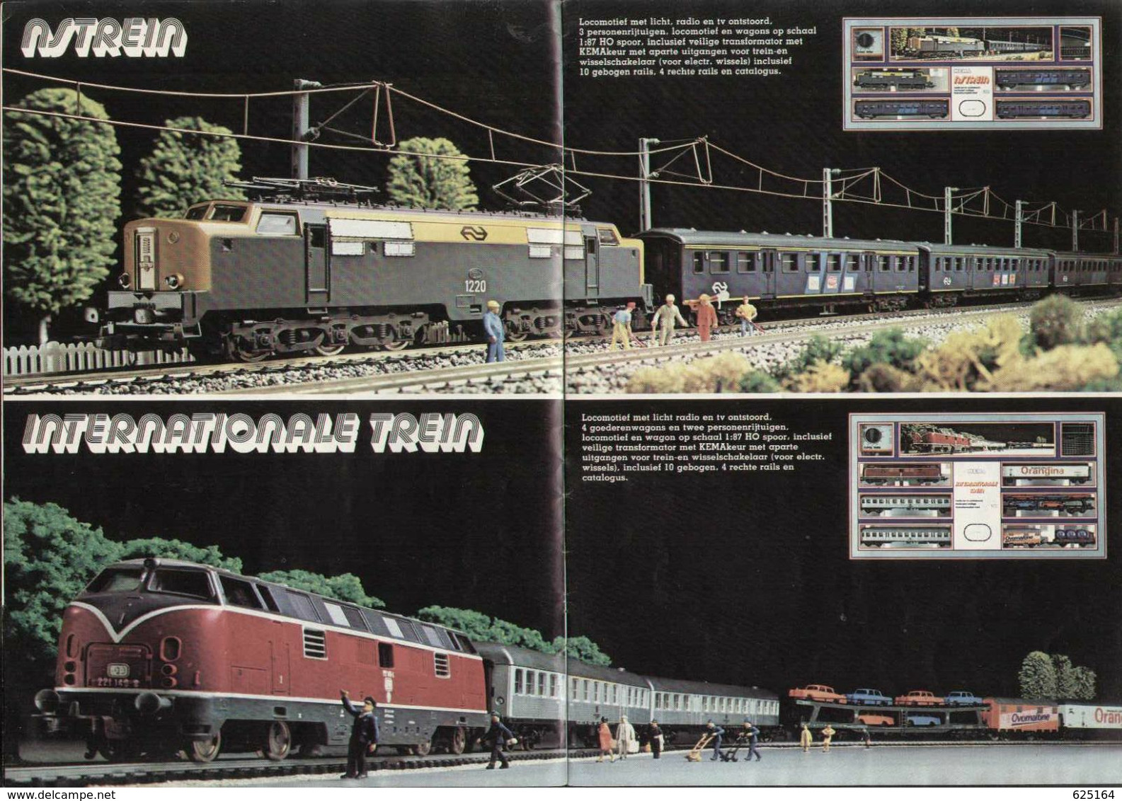Catalogue LIMA 1980 HEMA Elektrische Treinen In De HEMA Katalogus 1980 - Néerlandais