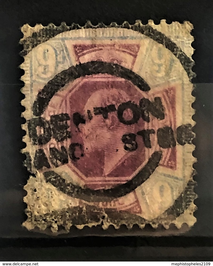 GREAT BRITAIN 1902 - Canceled - Sc# 136 - 9d - Oblitérés