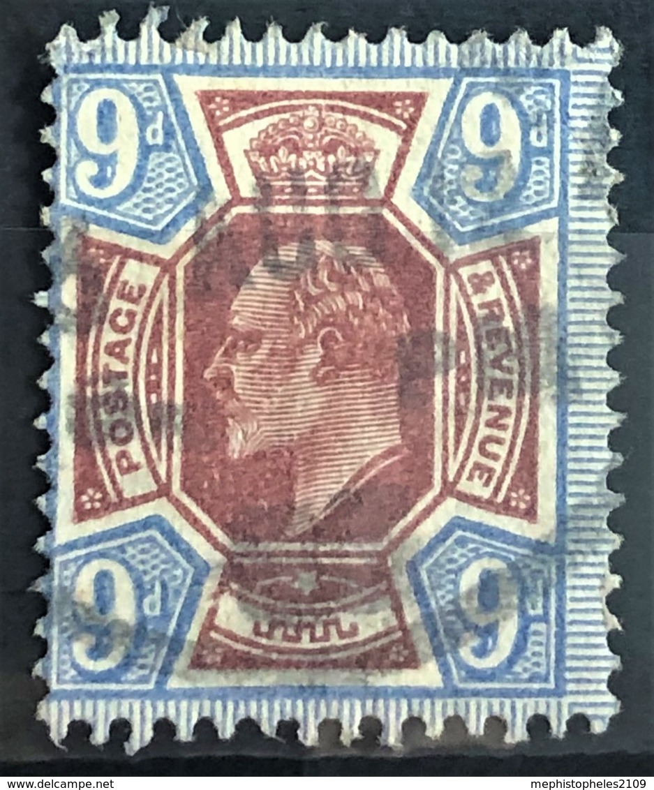 GREAT BRITAIN 1911 - Canceled - Sc# 136b - 9d - Used Stamps