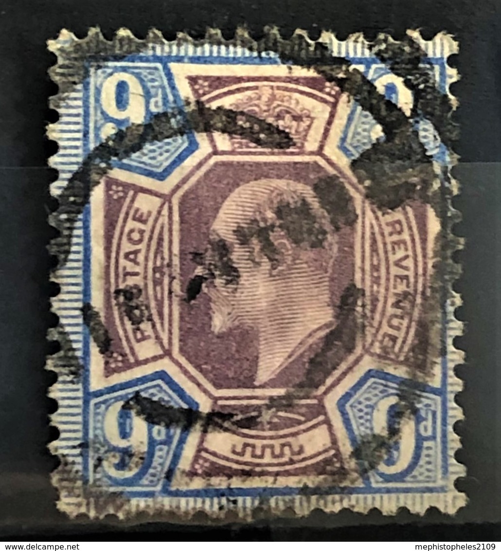 GREAT BRITAIN 1911 - Canceled - Sc# 136 - 9d - Used Stamps