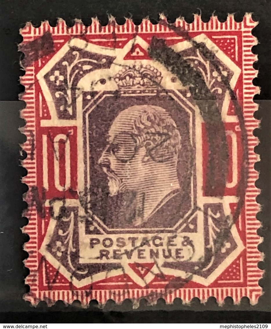 GREAT BRITAIN 1902 - Canceled - Sc# 137 - 10d - Oblitérés