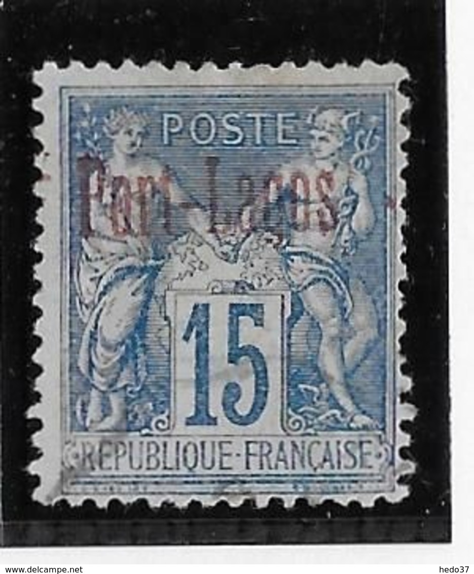 Port-Lagos N°3 - Oblitéré - B/TB - Used Stamps