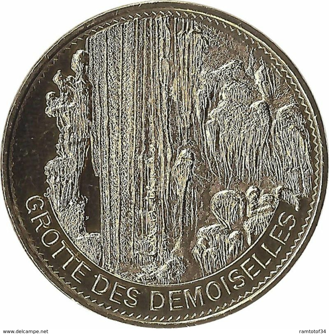 2015 MDP286 - GANGES - Grotte Des Demoiselles 6 (La Vierge à L'enfant) / MONNAIE DE PARIS - 2015