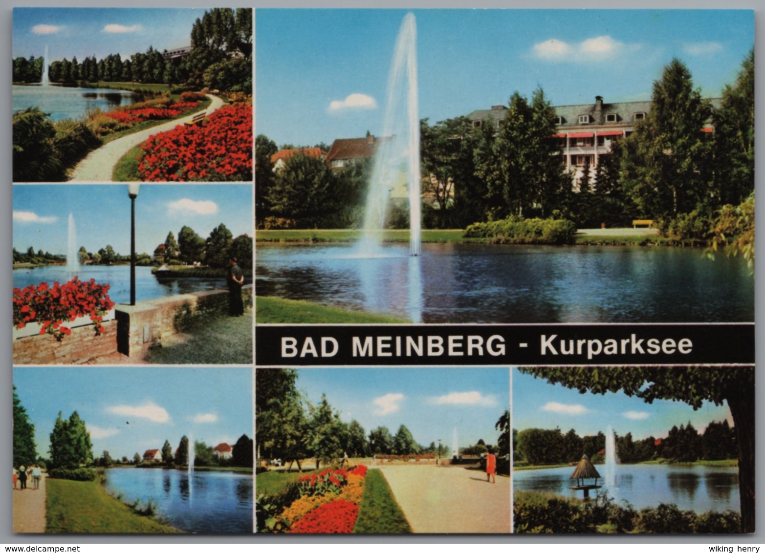 Horn Bad Meinberg - Kurparksee 5   Mehrbildkarte - Bad Meinberg
