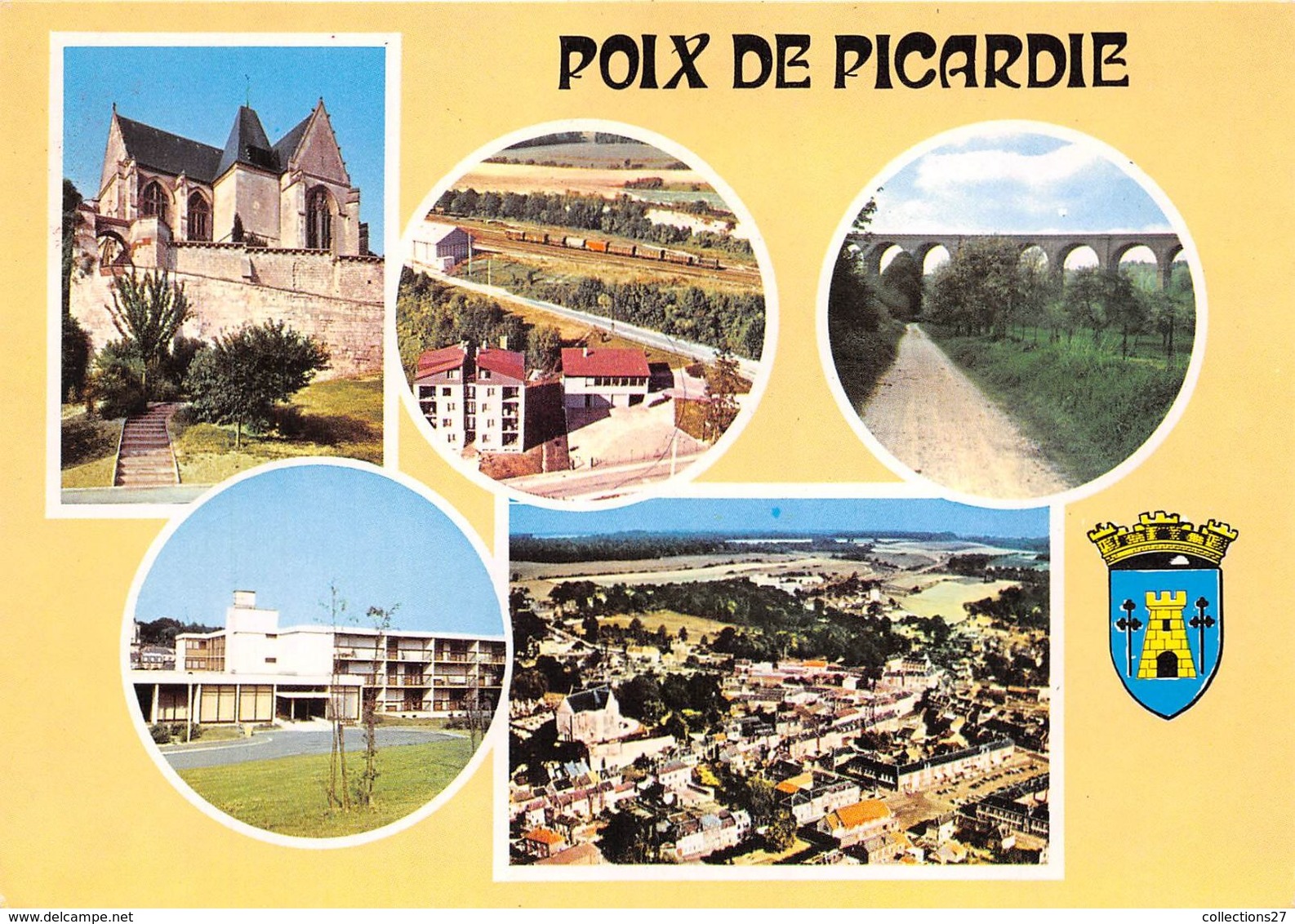 80-POIX- MULTIVUES - Poix-de-Picardie