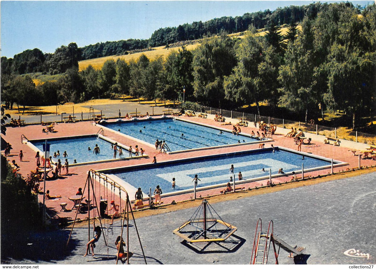 81-MONTREDON-LABESSONNIE- LA PISCINE - Montredon Labessonie