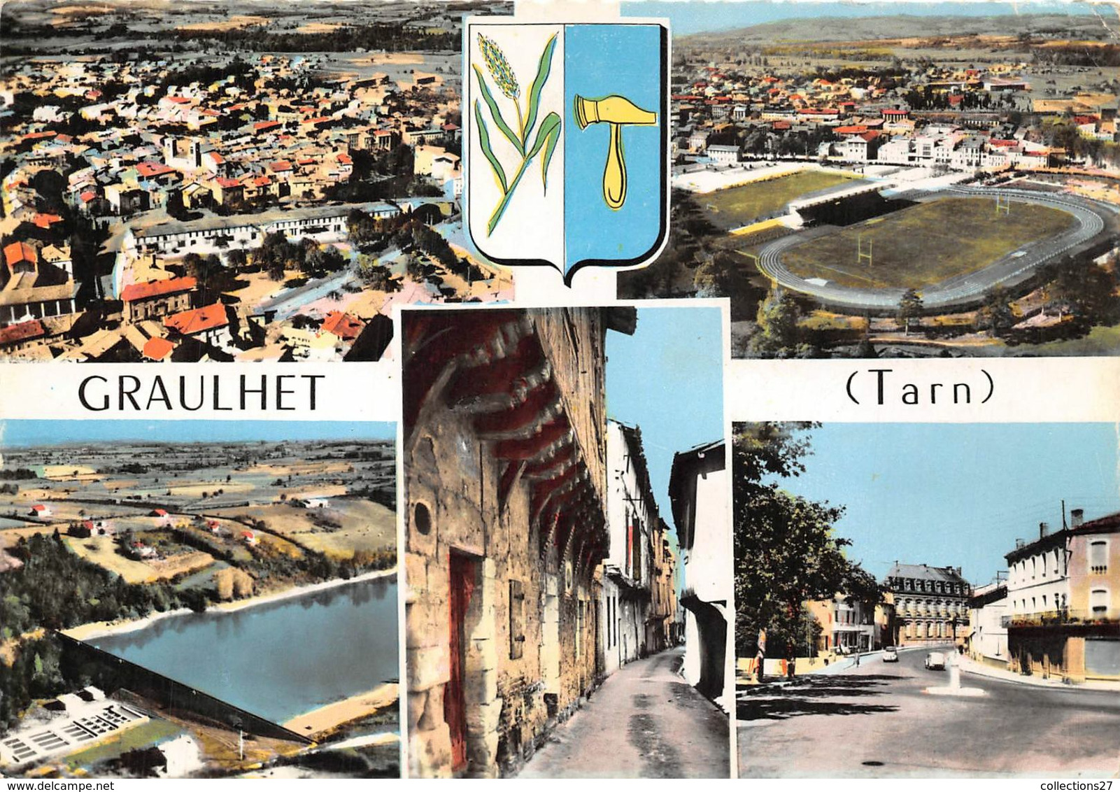 81-GRAULHET- MULTIVUES - Graulhet