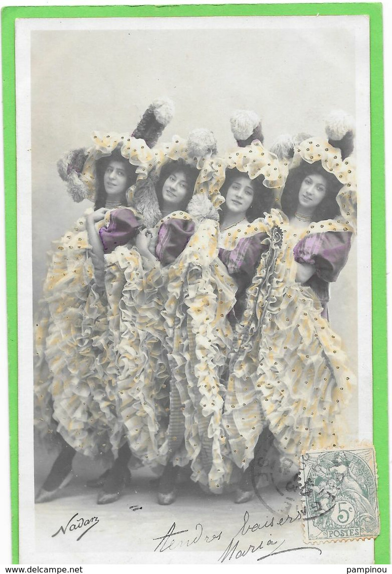 Quatre Belles Danseuses Photo NADAR - Künstler