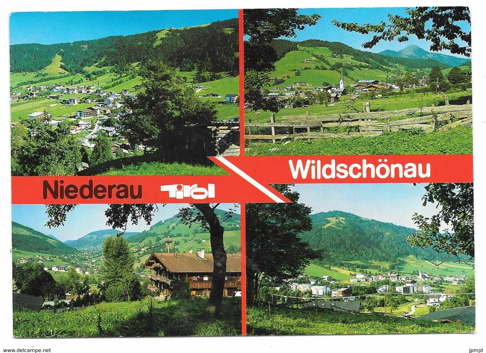 Niederau Tirol - Wildschönau - Foto Sandbichler, Oberau - 1991 - Multiviews - Wildschönau