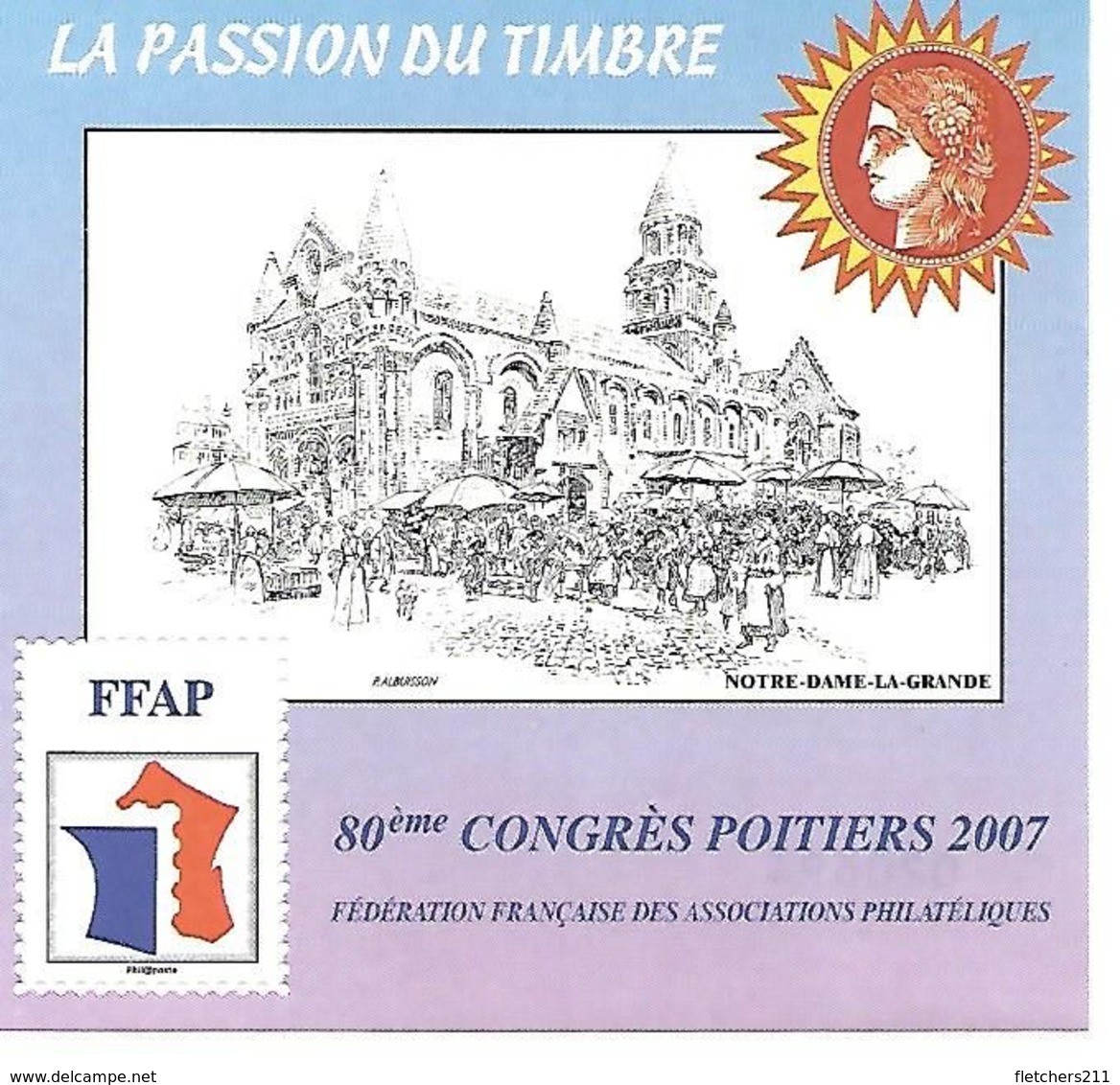 TIMBRE FRANCE NEUF 2007 - FFAP - N°1 YT. - FFAP