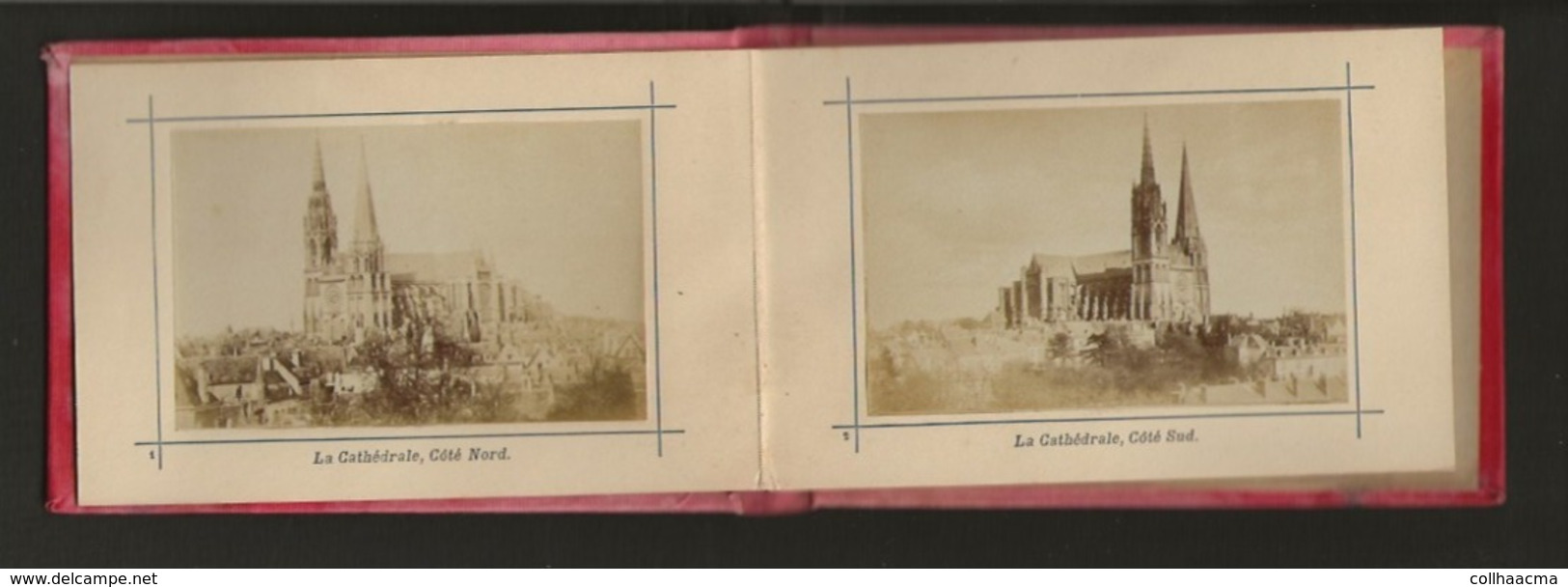 28 / Souvenir De Chartres / Carnet De 12 Vues Photos En Carton épais - Chartres