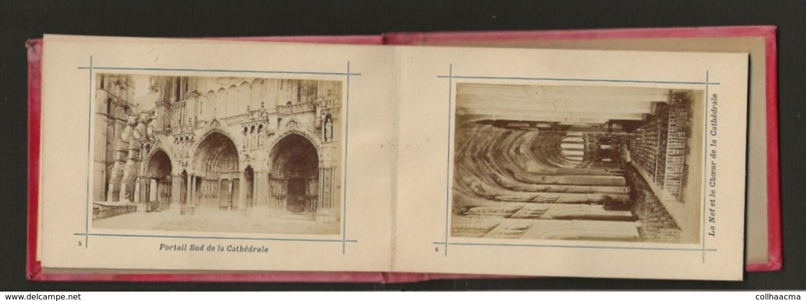 28 / Souvenir De Chartres / Carnet De 12 Vues Photos En Carton épais - Chartres